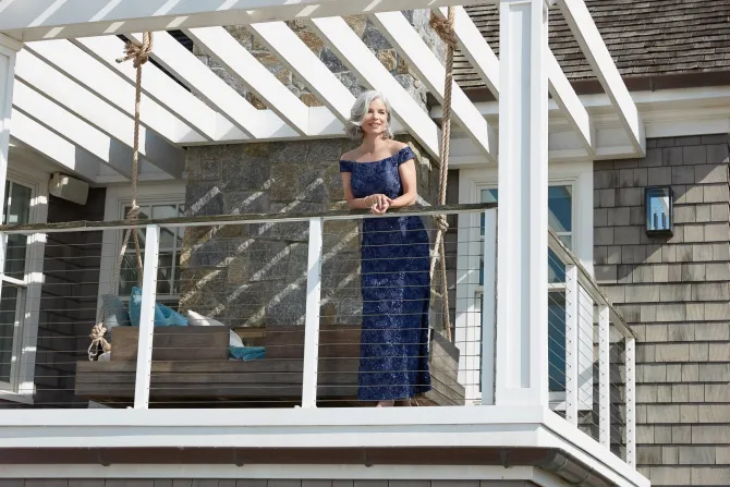 Long Tte Sequin Lace Off-The-Shoulder Dress