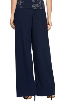 Matte Jersey Straight Leg Long Pant