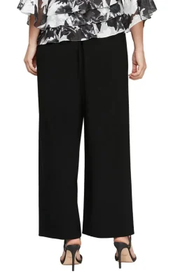 Petite Matte Jersey Straight Leg Long Pant