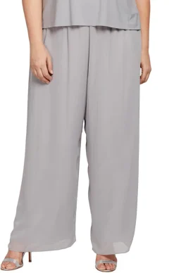 Plus Chiffon Pant