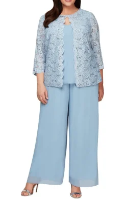 Plus Chiffon Pant