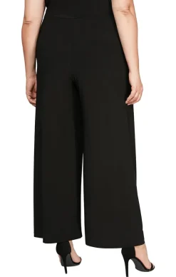 Plus Matte Jersey Straight Leg Long Pant