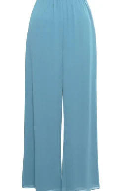 Straight Leg Chiffon Pant