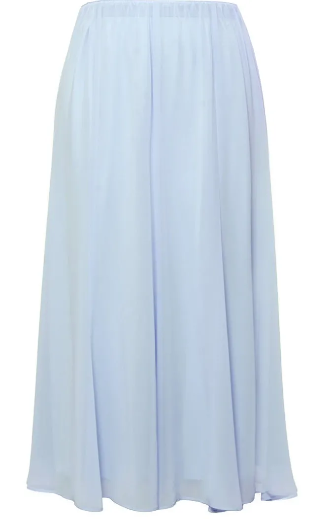 Tea-Length Chiffon Skirt