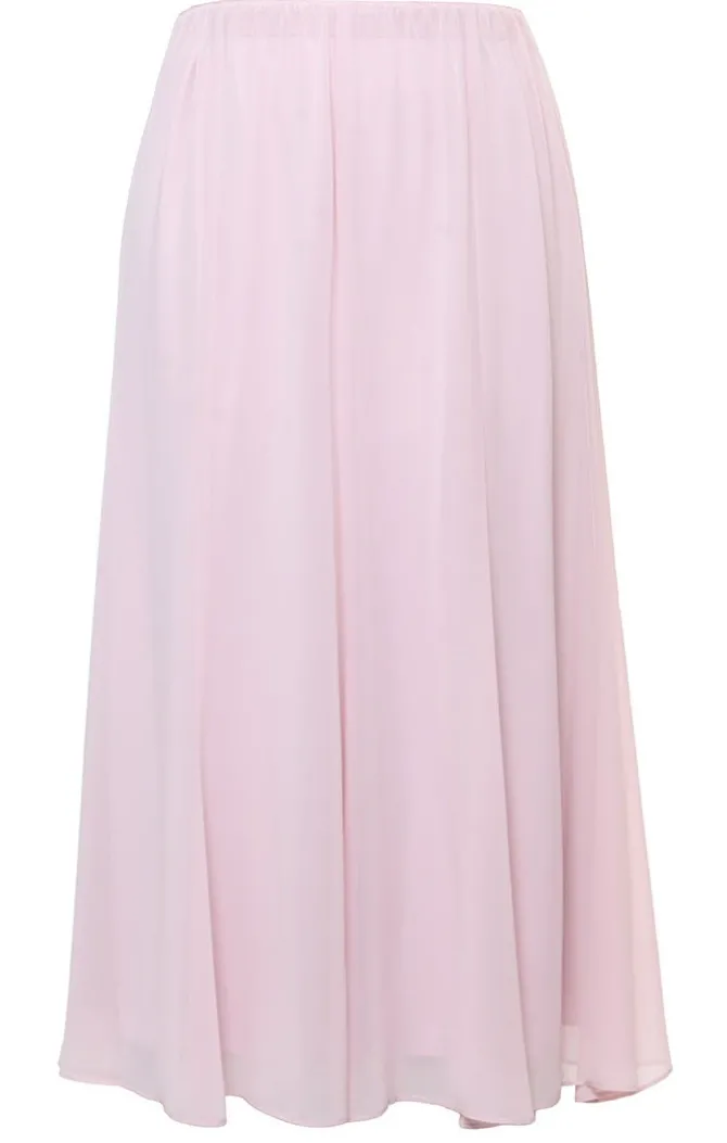Tea-Length Chiffon Skirt