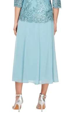 Tea-Length Chiffon Skirt
